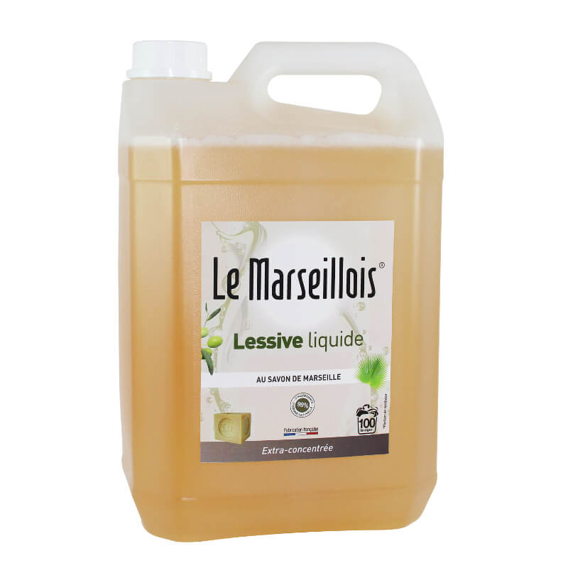 Lessive liquide linge - flacon 5 L - Lessive liquide linge ultra concentrée
